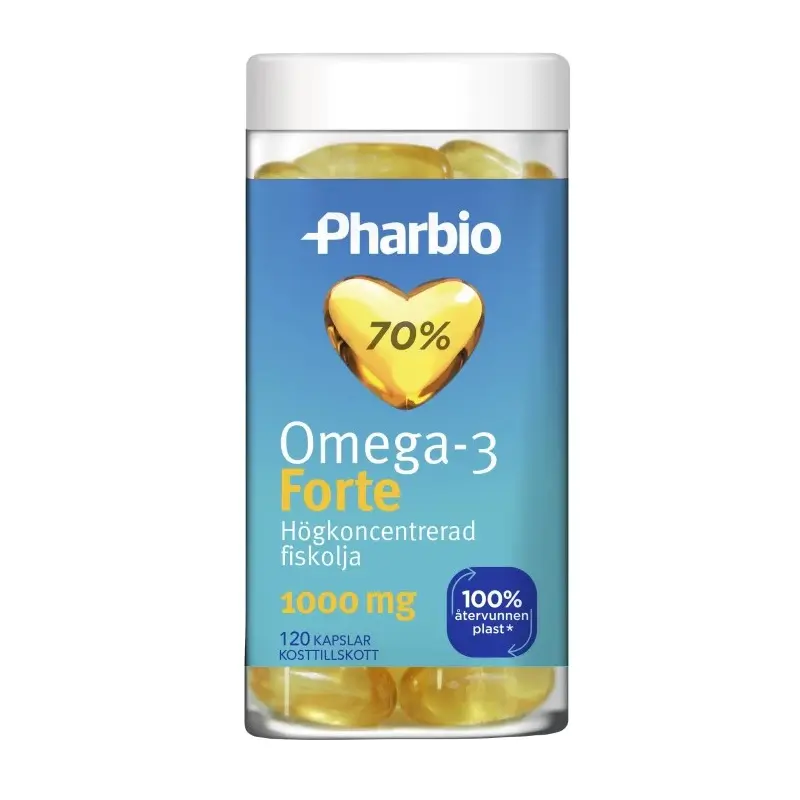 Pharbio Omega 3 Forte 120 Capsules